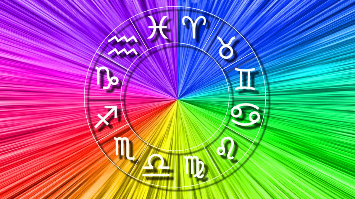 La couleur qui identifie chaque signe de la roue zodiacale
